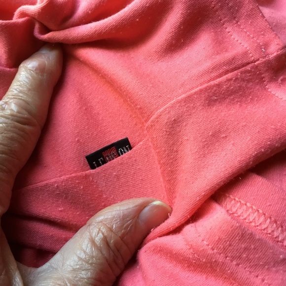 MEI NA POLO SHIRT CORAL/SALMON COLOR JUNIOR SIZE M - Picture 6 of 6